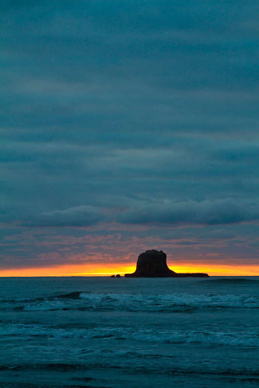 Ruby Beach At Sunset